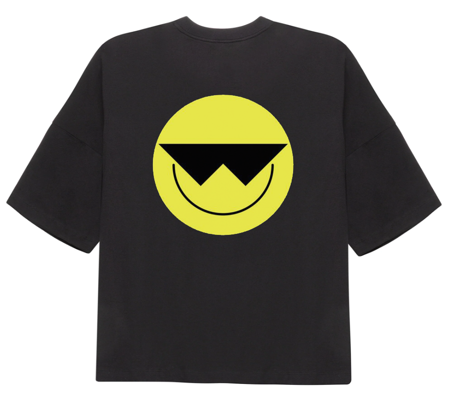 Willa Original Black Boxy T-shirt