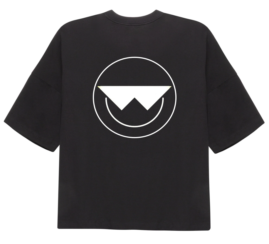 Willa Classic Black Boxy T-Shirt